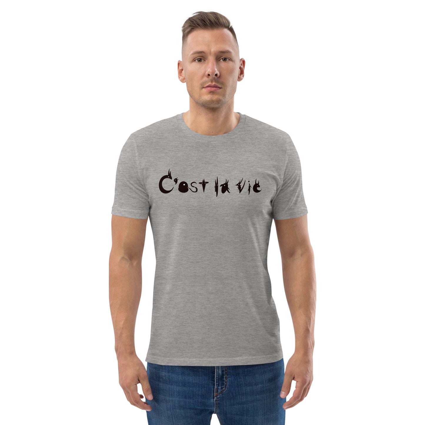 Unisex Emilien C’est la vie t-shirt(Black)