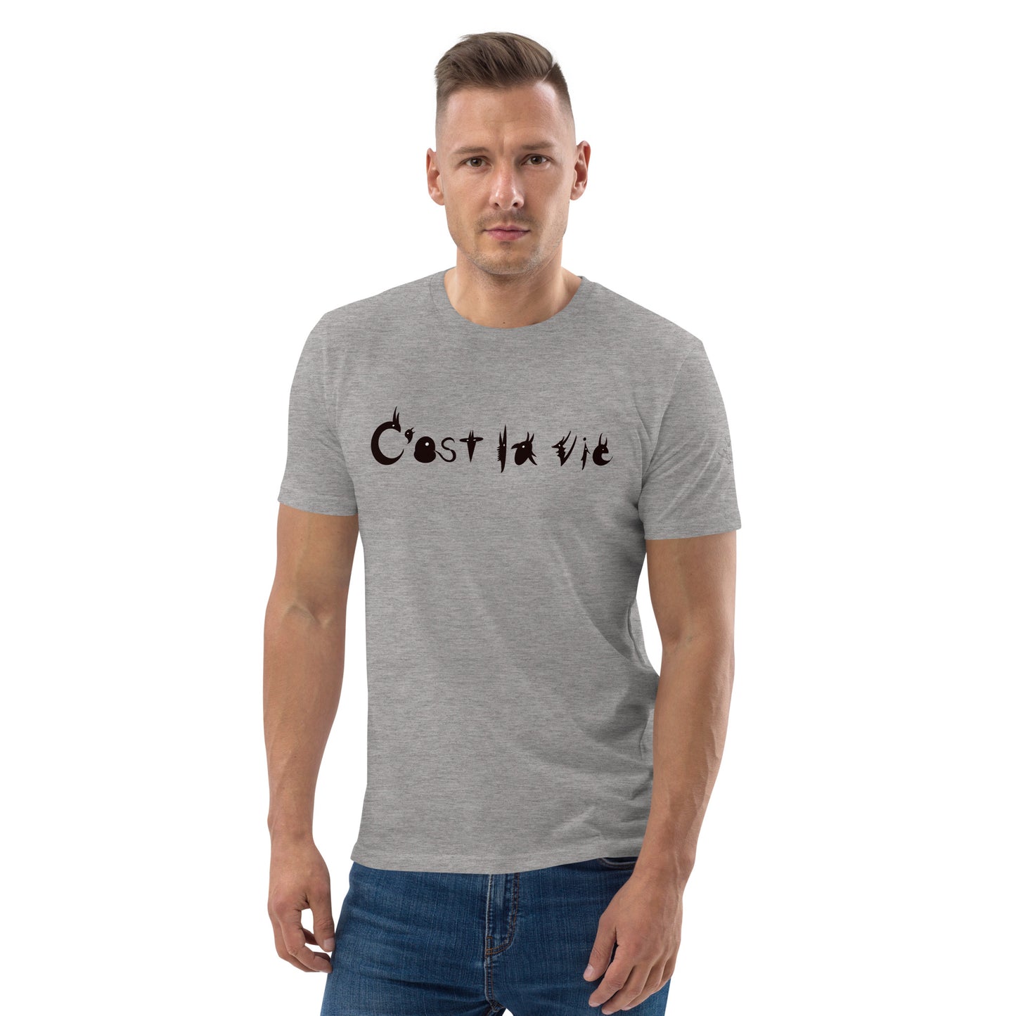 Unisex Emilien C’est la vie t-shirt(Black)