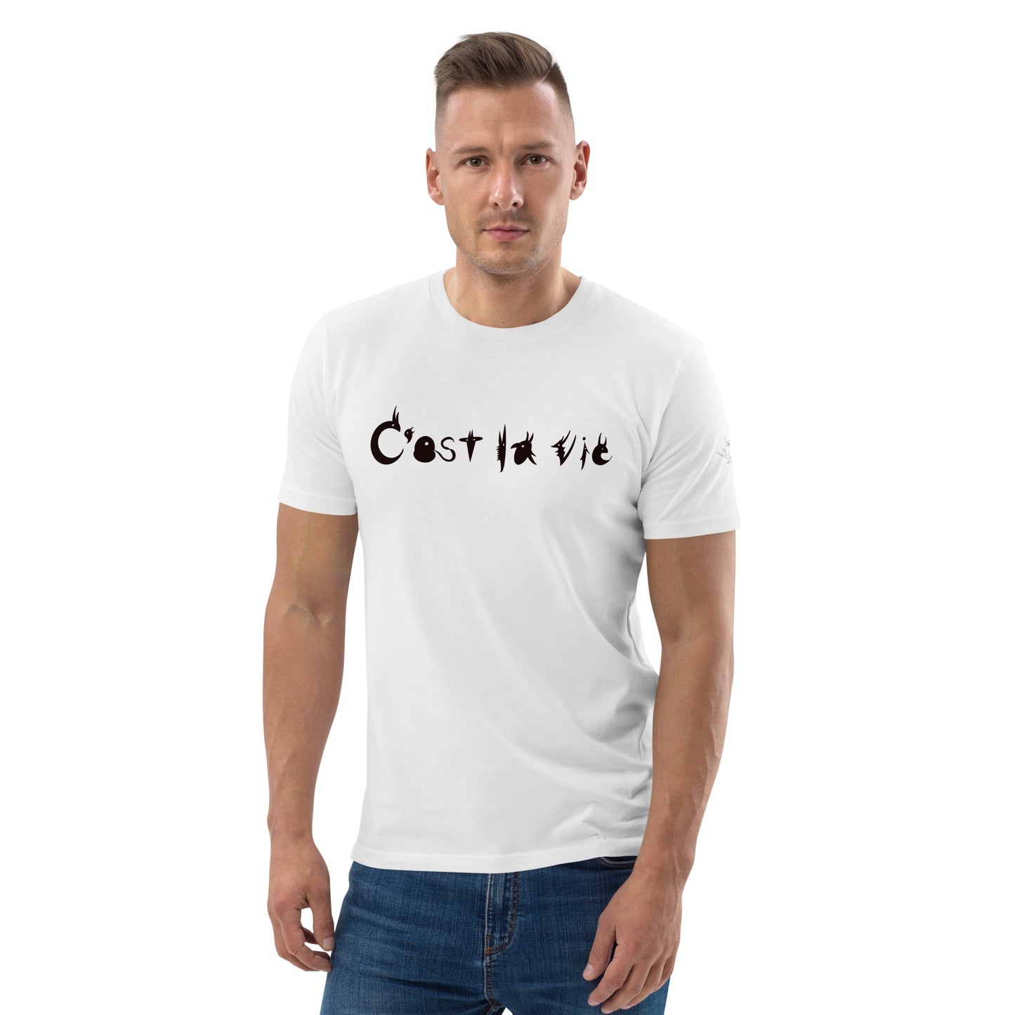 Unisex Emilien C’est la vie t-shirt(Black)